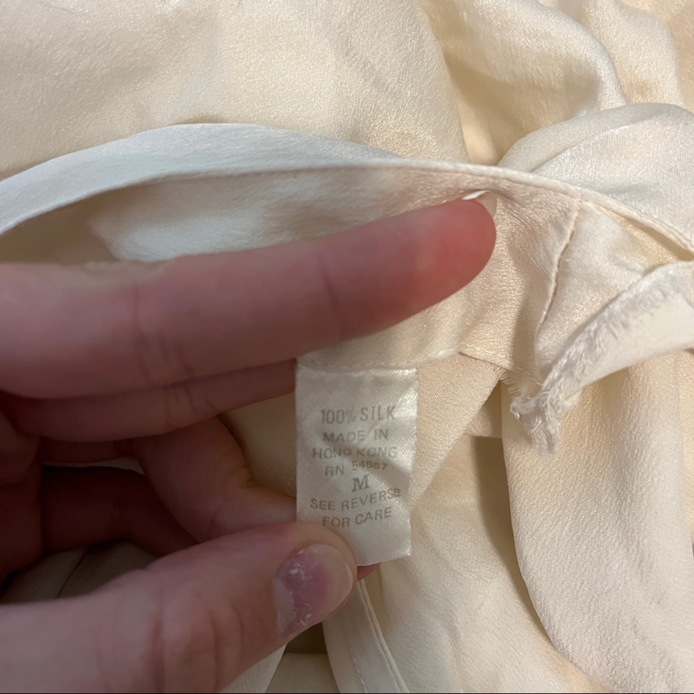 Victorias Secret Gold Label 100% Silk Midi Slip Dress - Picture 7 of 7